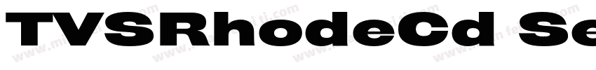 TVSRhodeCd SemiBold字体转换